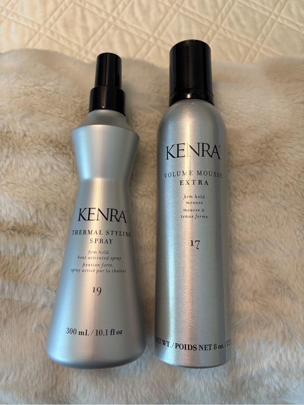 Kenra Volume Mousse Extra 17 & Thermal Styling Spray 19. LAST SET LEFT !!🔥🔥🔥